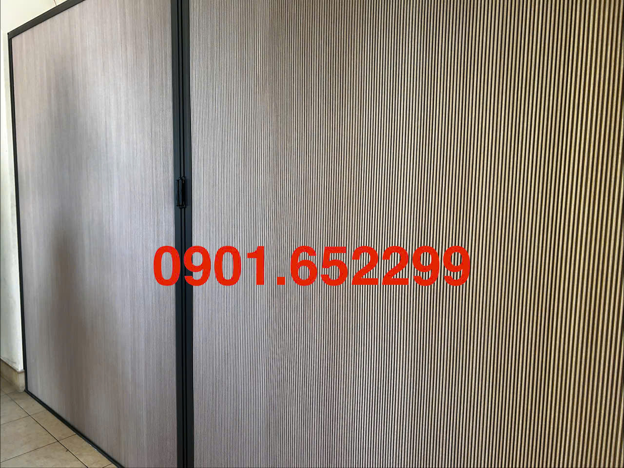 Thi công ,lắp đặt vách ngăn lạnh tại chung cư A1/A2