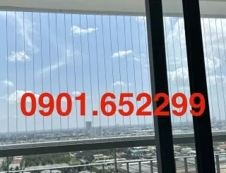 Thi công lưới an toàn ban công tại Bến Gỗ - Đồng Nai