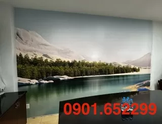 Tranh dán tường tại Biên Hòa tận nhà - đẹp,nhanh,giá hợp lý