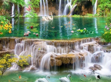  Dán tranh tường Đồng Nai thi công tại nhà theo yêu cầu