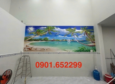  Dịch vụ tranh dán tường tại Đồng Nai thi công tận nhà uy tín