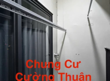  Giàn phơi gắn trần chung cư Cường Thuận