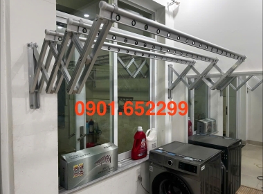  Giàn phơi gắn tường Biên Hòa cho chung cư ,nhà phố tiện lợi