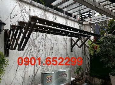 Giàn phơi gắn tường Biên Hòa giá rẻ ,lắp đặt nhanh tại nhà