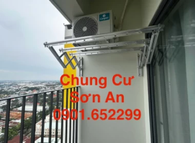  Giàn phơi gắn tường chung cư Sơn An