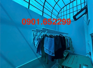  Giàn phơi gắn tường có ảnh hưởng tường nhà không