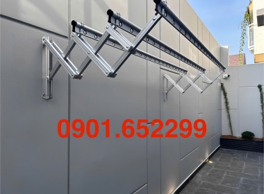  Giàn phơi gắn tường giá bao nhiêu tiền
