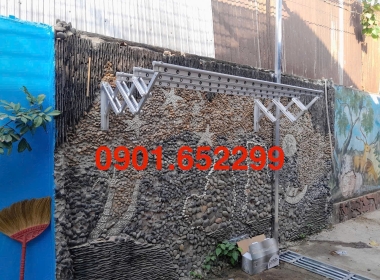  Giàn phơi gắn tường ngoài trời có tốt không