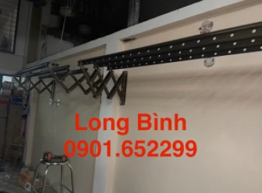  Lắp đặt giàn phơi gắn tường tại phường Long Bình