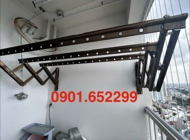  Lắp giàn phơi gắn tường tại Biên Hòa uy tín,bảo hành dài hạn