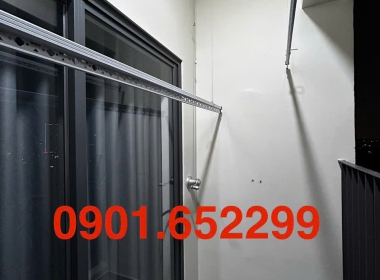  Thi công giàn phơi thông minh phường Trấn Biên