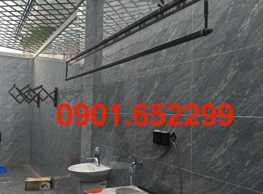  Thi công ,lắp đặt giàn phơi thông minh tại Aqua City