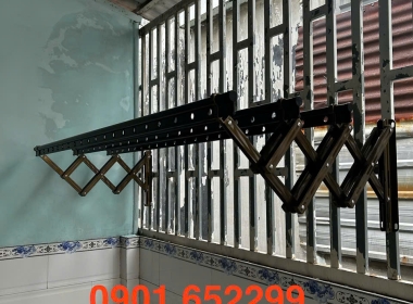  Thi công ,lắp đặt giàn phơi thông minh tại Bến Gỗ