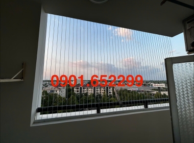  Lắp đặt lưới an toàn ban công khu dân cư Bửu Long