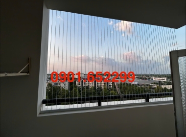  Thi công lưới an toàn ban công tại vĩnh cửu