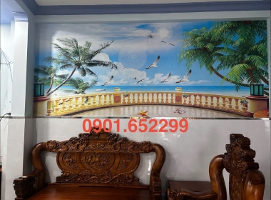  Tranh dán tường 3D tại Đồng Nai thi công tại nhà trọn gói