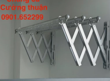  Giàn phơi gắn tường chung cư Cường Thuận