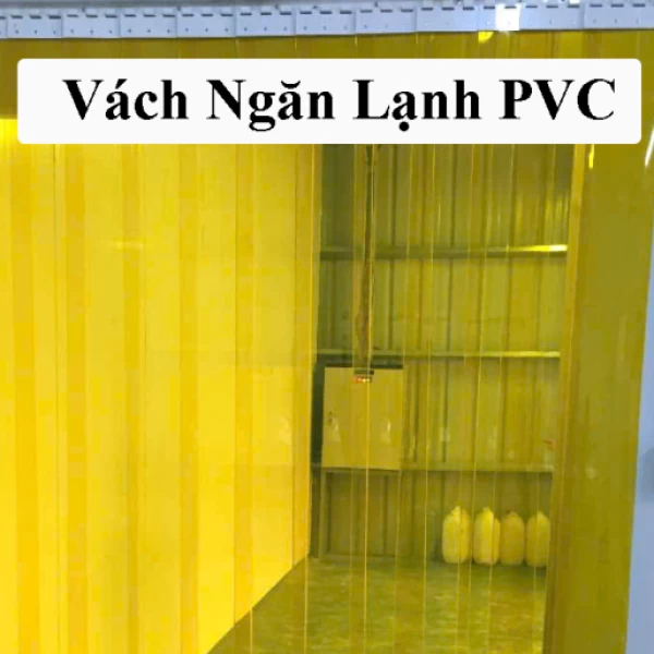 VÁCH NGĂN LẠNH PVC
