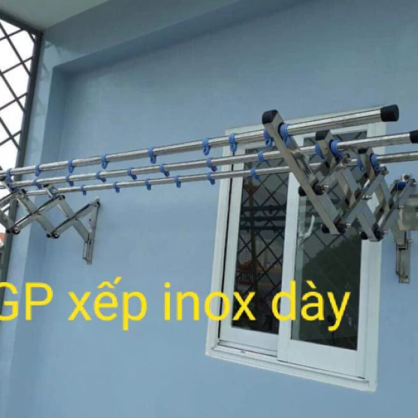 Giàn Phươi Gắn Tường Inox dày