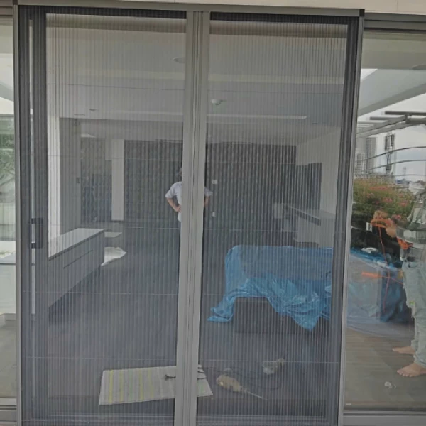 Cửa Lưới Chống Muỗi Màu Nâu