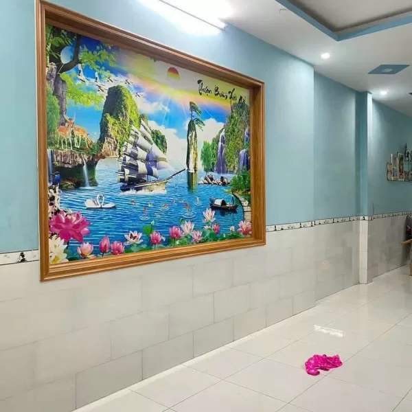 Tranh dán tường 3D - Giấy Dán Tường 02