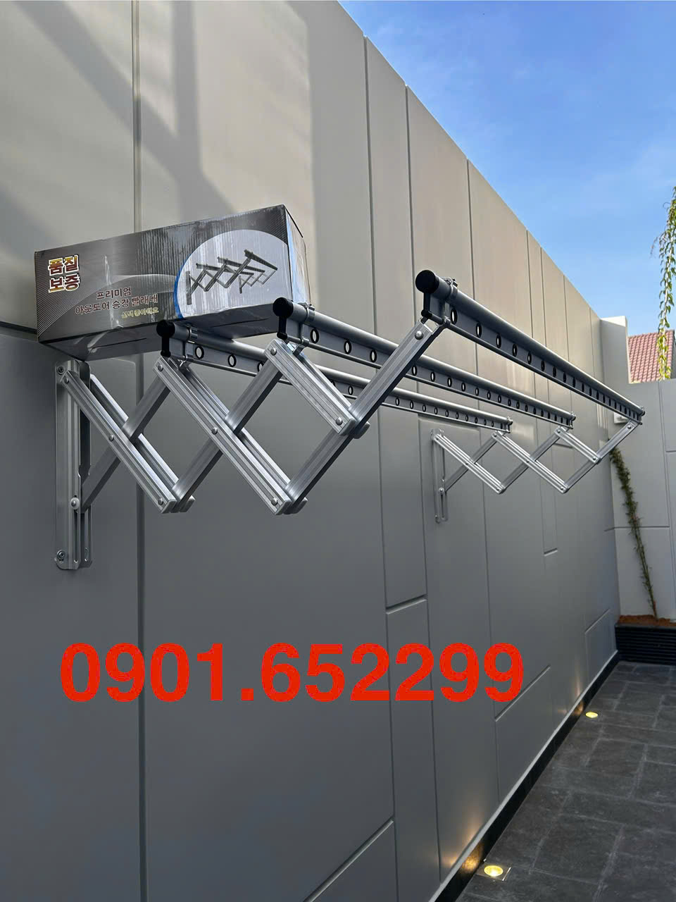 Báo giá giàn phơi gắn tường mới nhất hiện nay