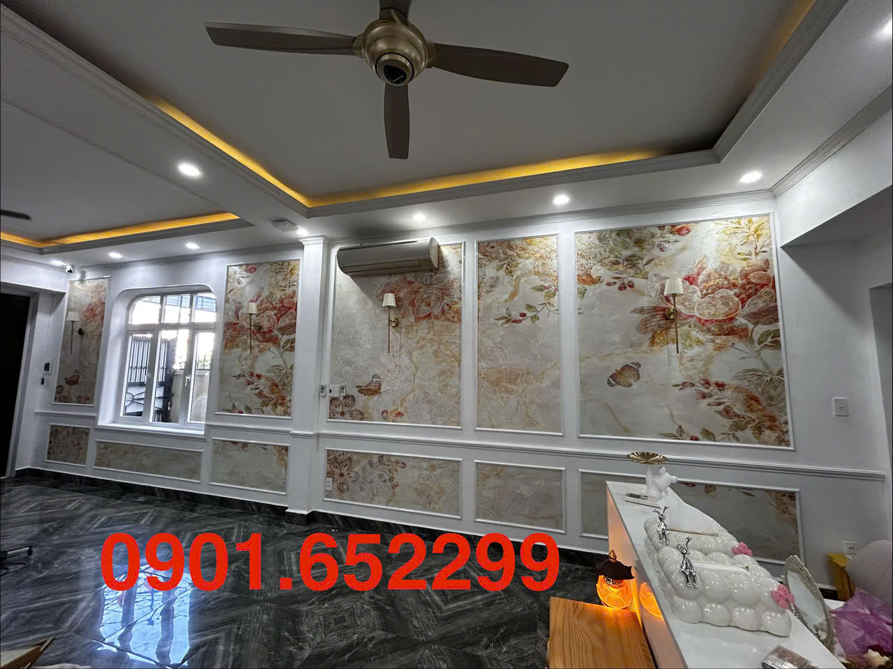 Báo giá tranh dán tường Biên Hòa thi công tận nhà mới nhất