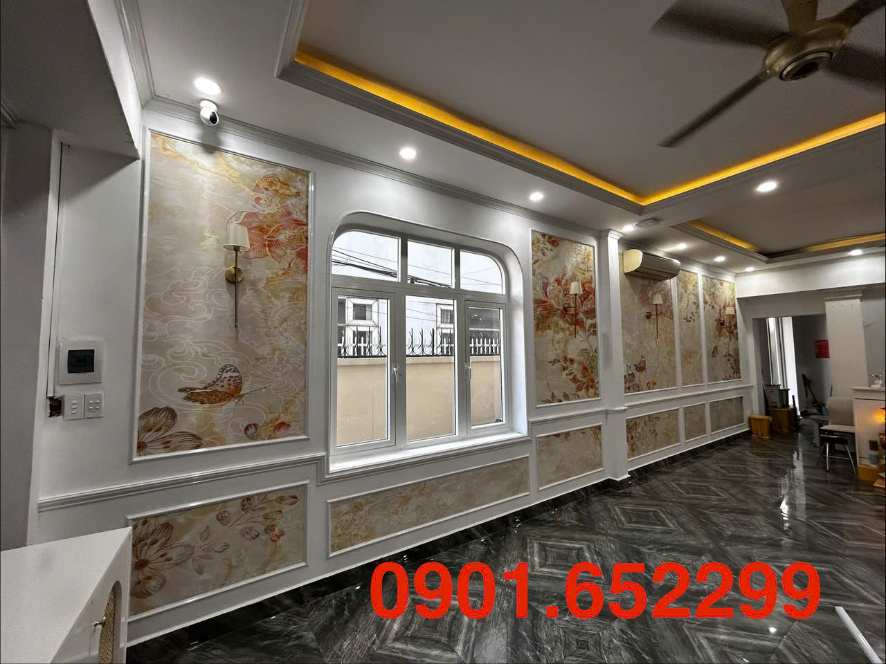 Báo giá tranh dán tường Biên Hòa thi công tận nhà mới nhất