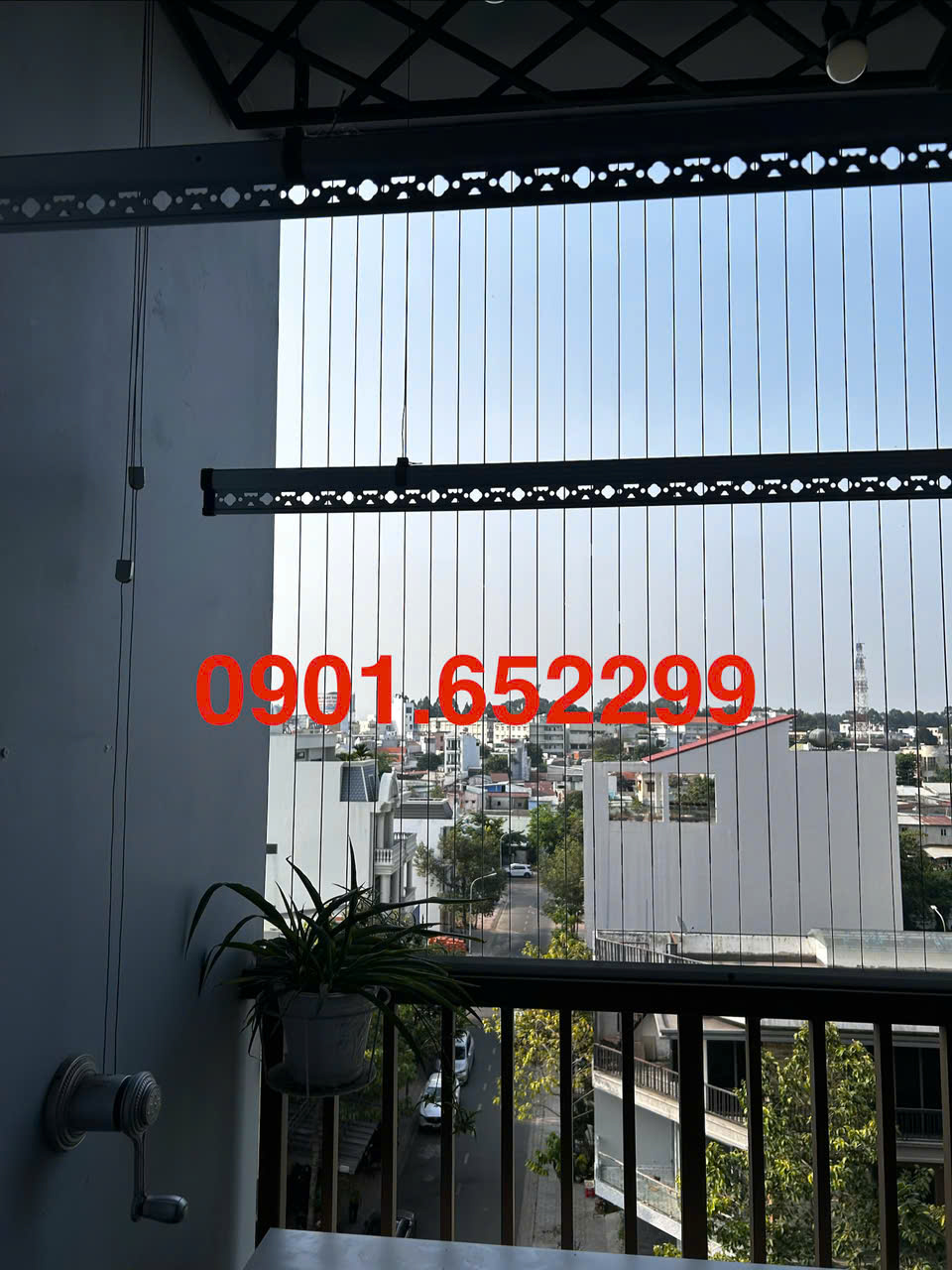 Giàn phơi gắn trần Biên Hòa giá rẻ,lắp đặt nhanh tại nhà