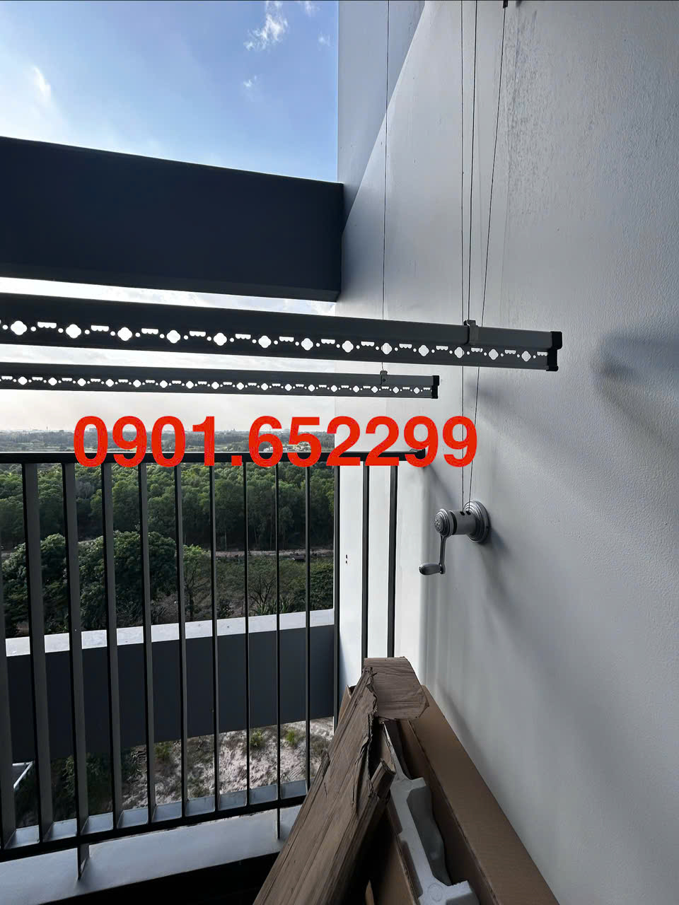 Giàn phơi gắn trần có bền theo thời gian không