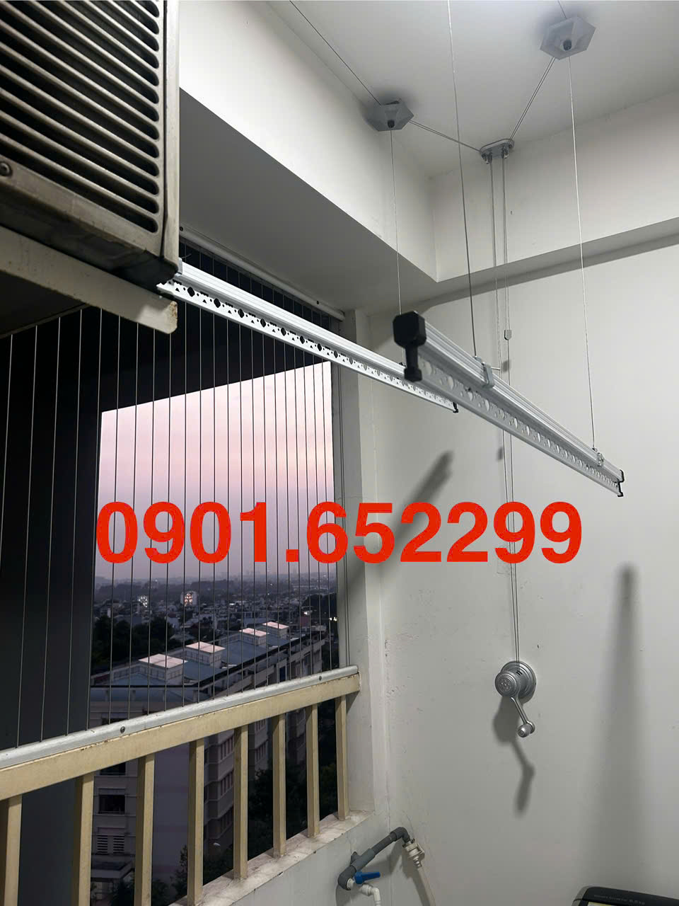 Giàn phơi gắn trần có phù hợp nhà thuê không