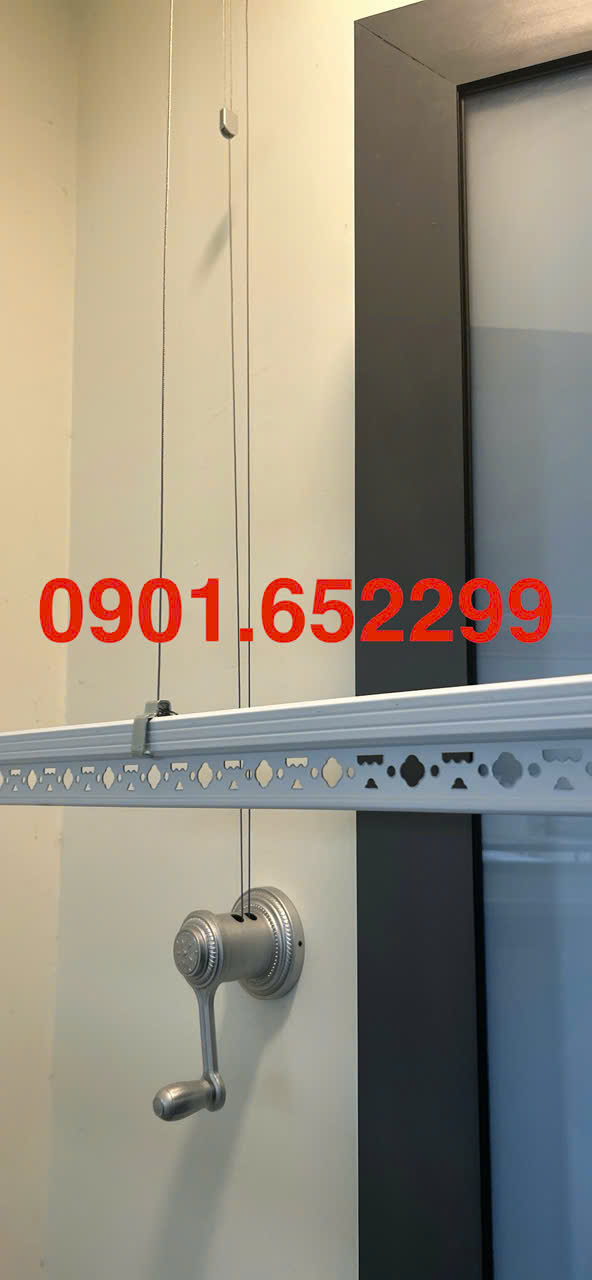 Giàn phơi gắn trần lắp đặt trọn gói