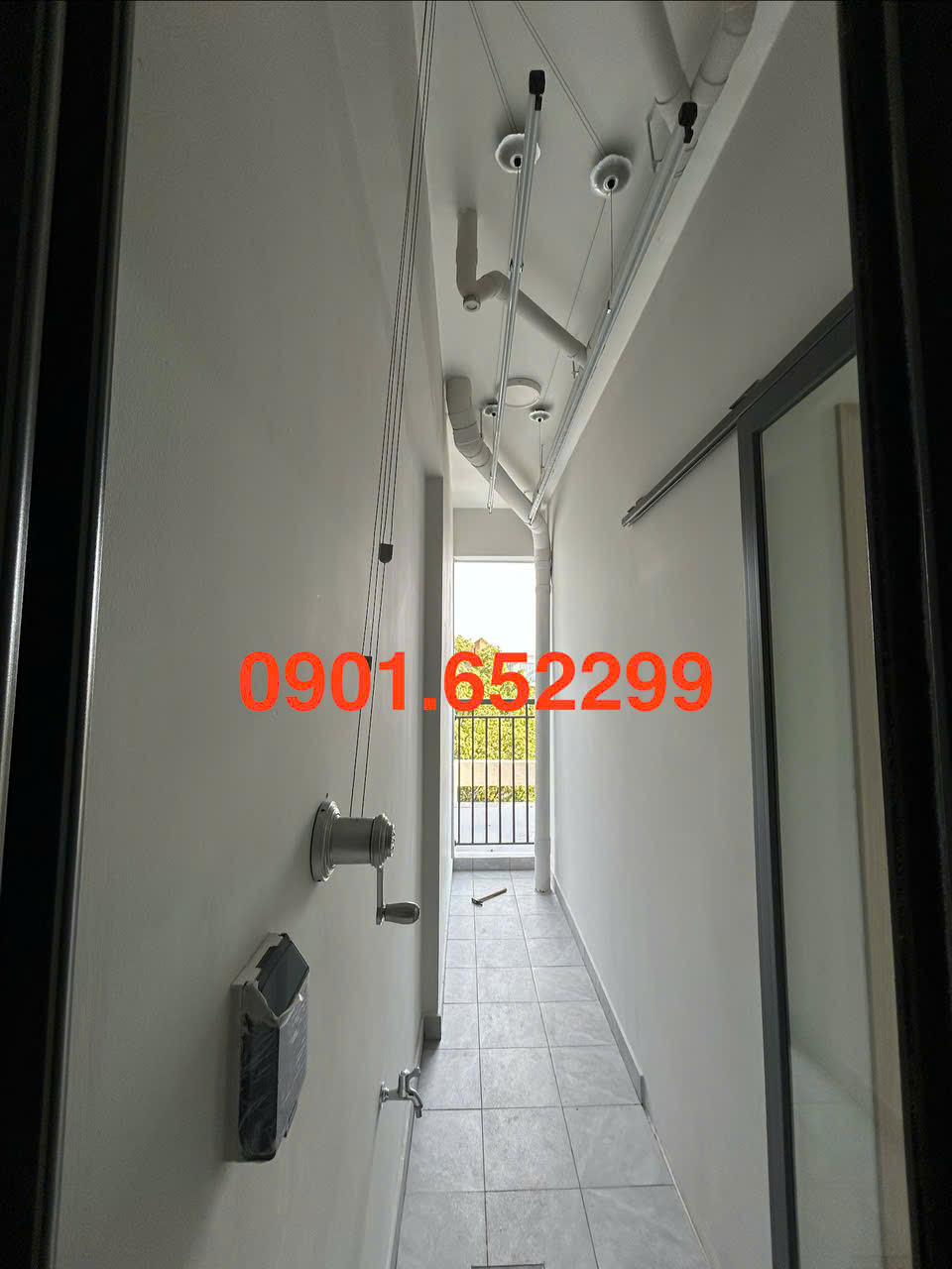 Giàn phơi gắn trần thông minh tại Biên Hòa , tiết kiệm diện tích
