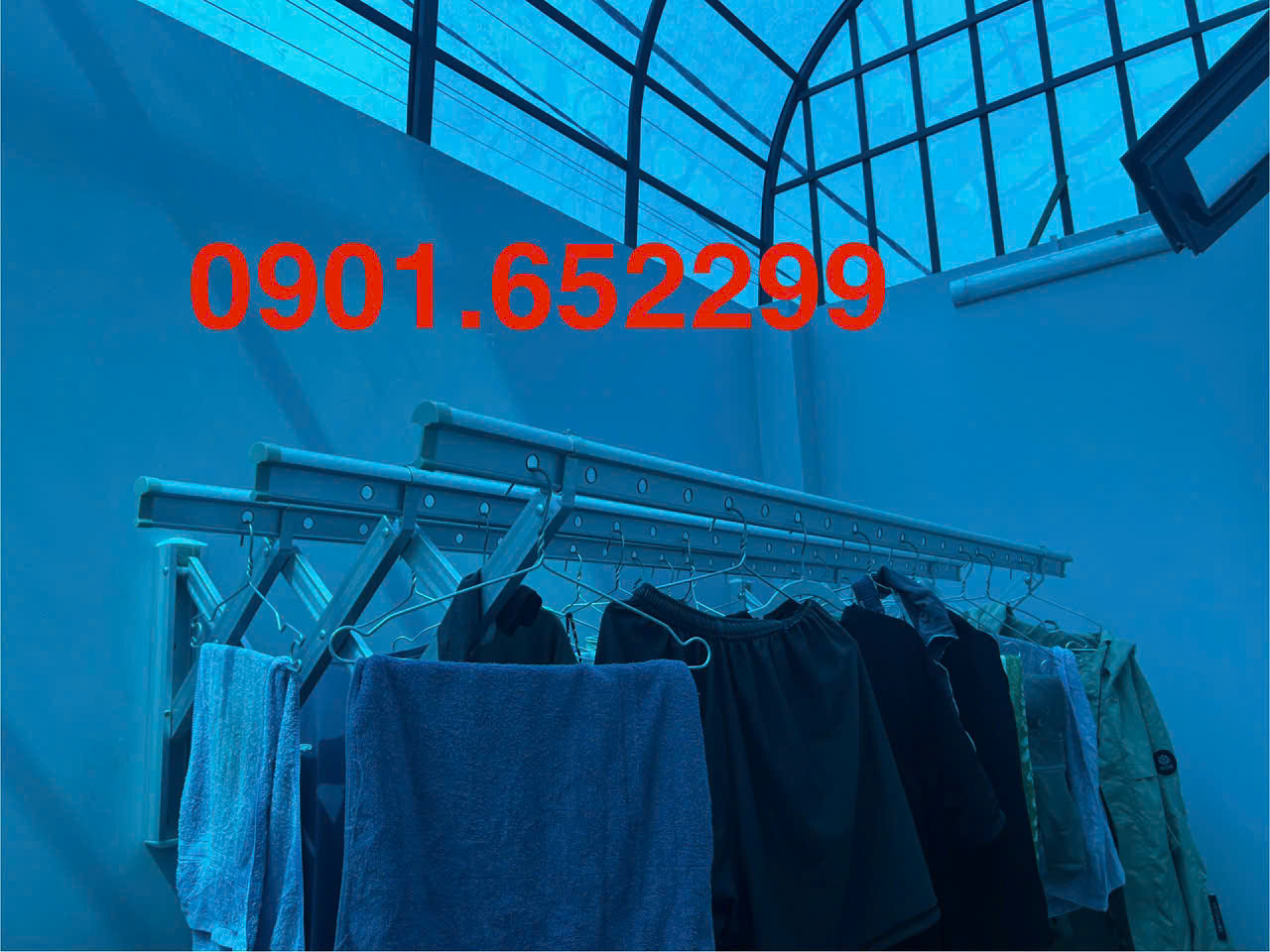 Giàn phơi gắn tường có dễ hỏng không