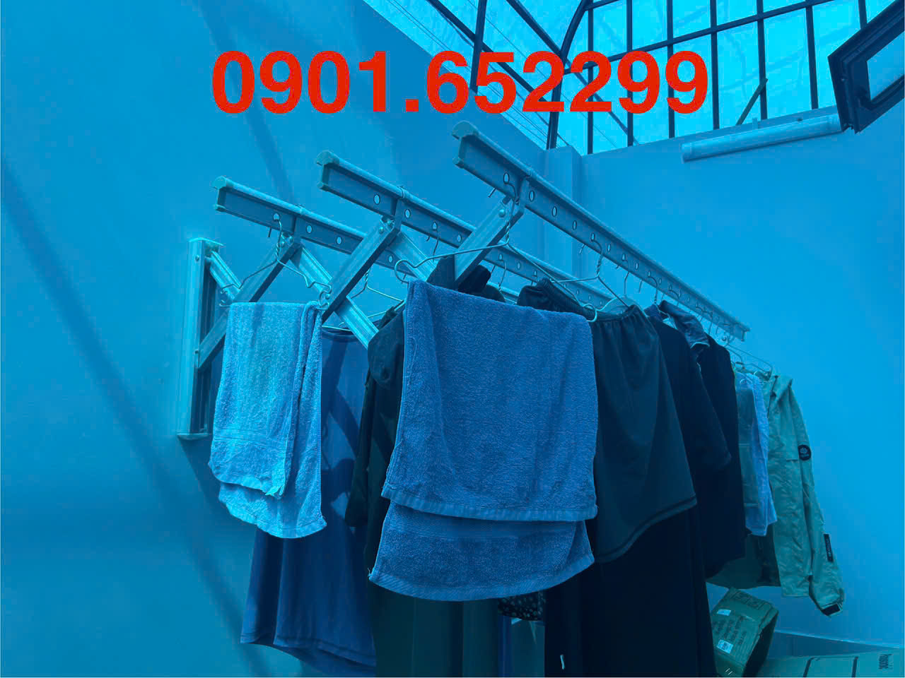 Giàn phơi gắn tường có dễ hỏng không