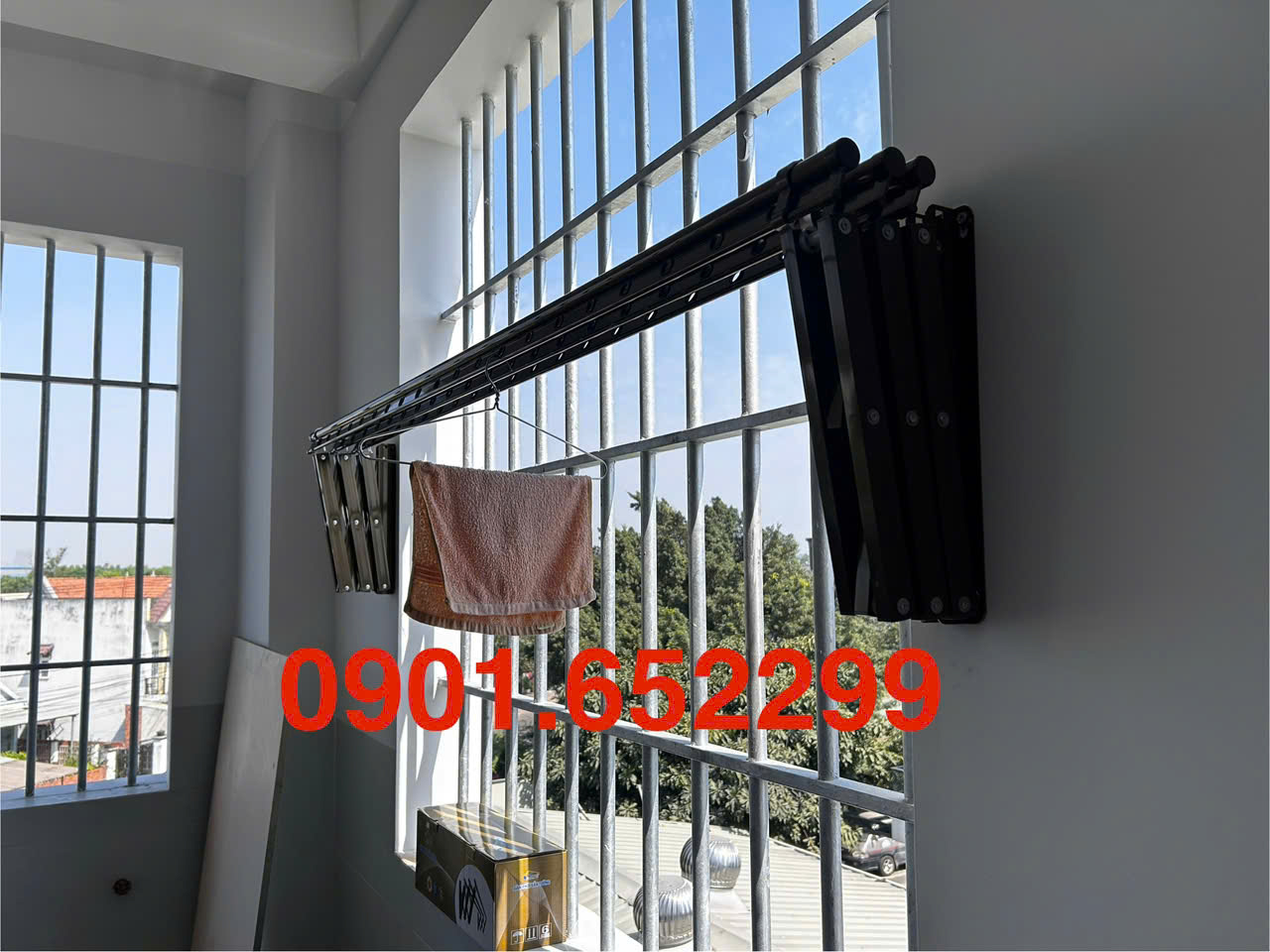 Giàn phơi gắn tường có dễ hỏng không