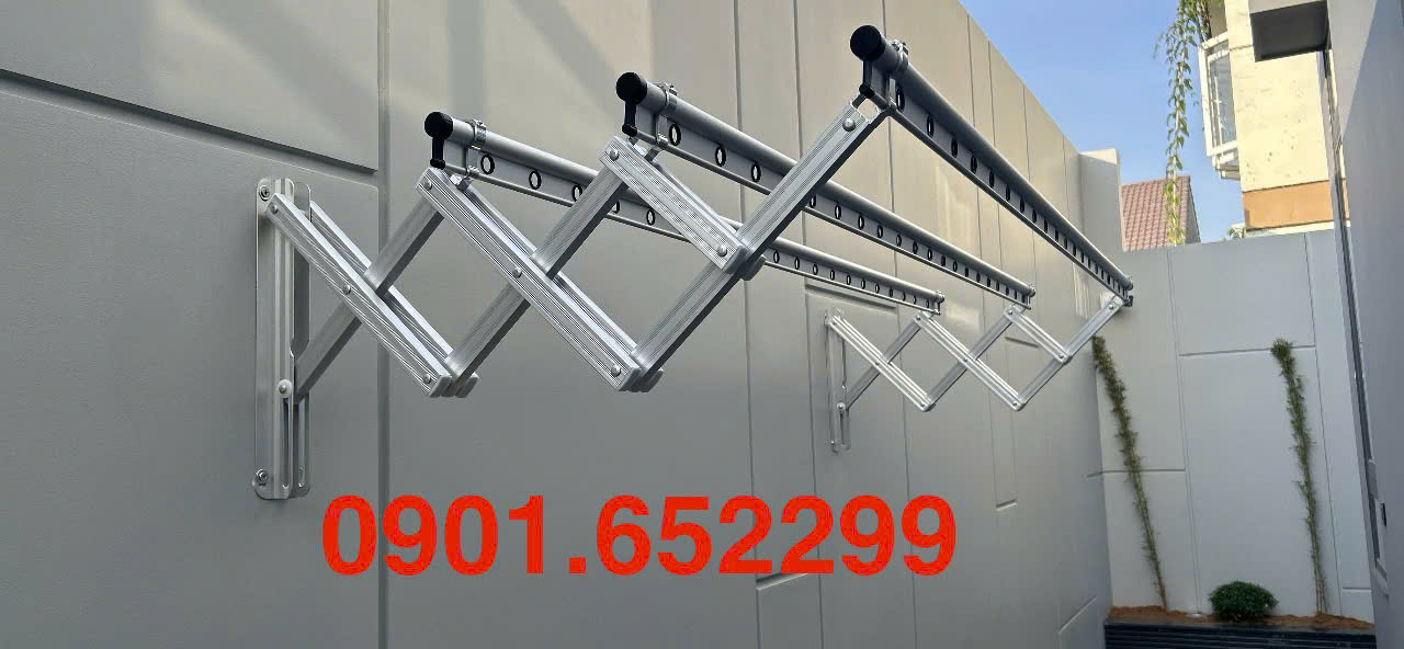 Giàn phơi gắn tường 