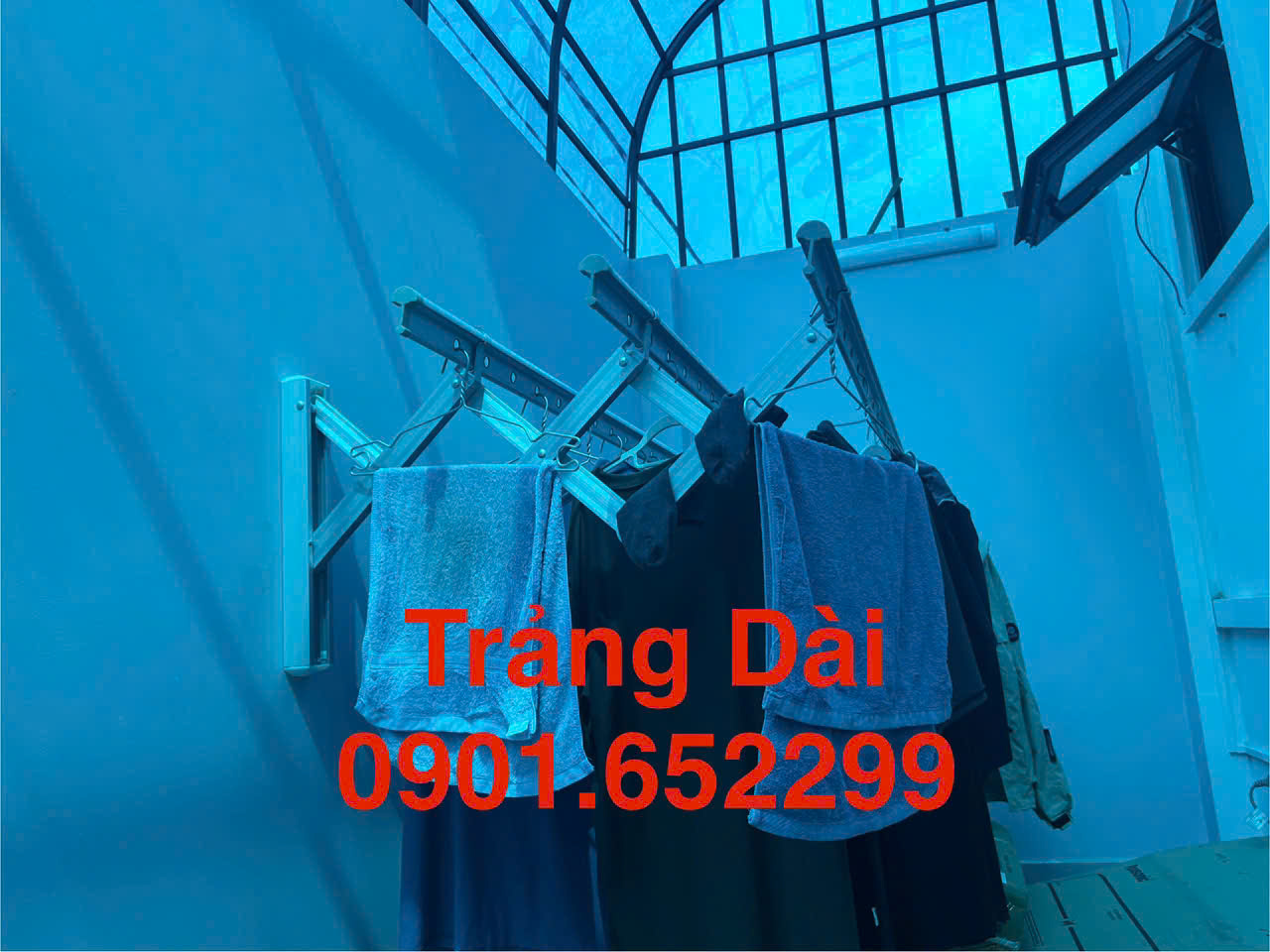 Giàn phơi gắn tường phường Trảng Dài -Đồng Nai