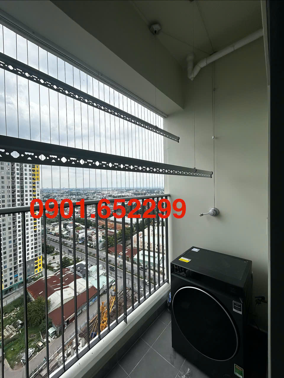 Giàn phơi thông minh chung cư Topaz Twins Biên Hòa