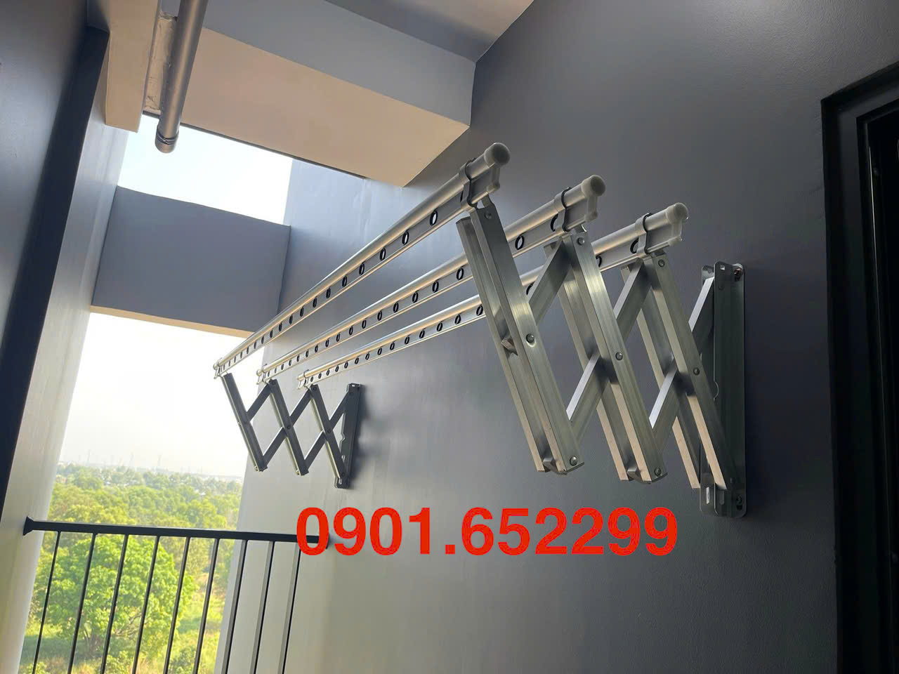 Giàn phơi thông minh Đồng Nai tiết kiêm diện tich, dễ sử dụng