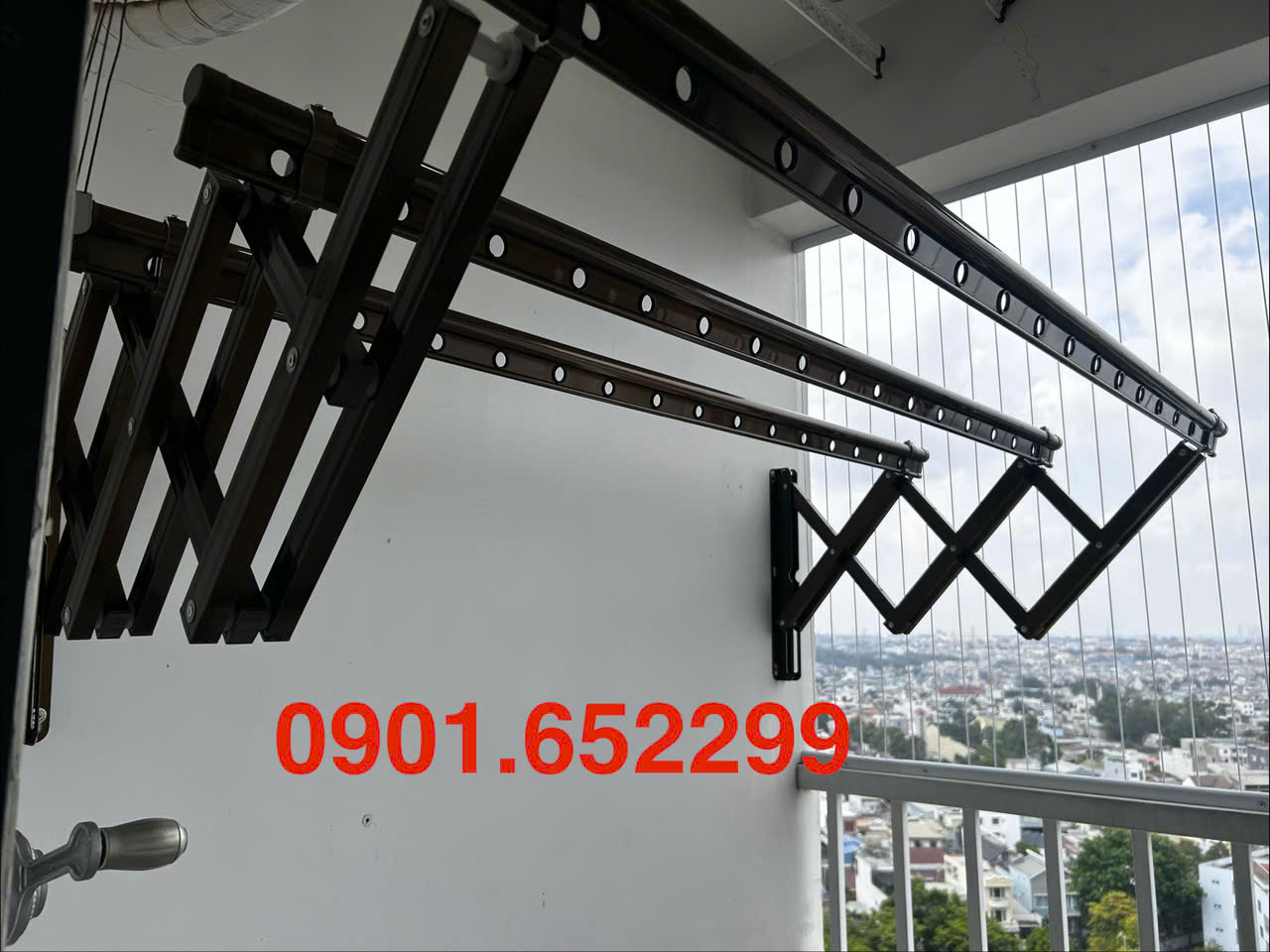 Lắp đặt giàn phơi thông minh tại Trảng Bom