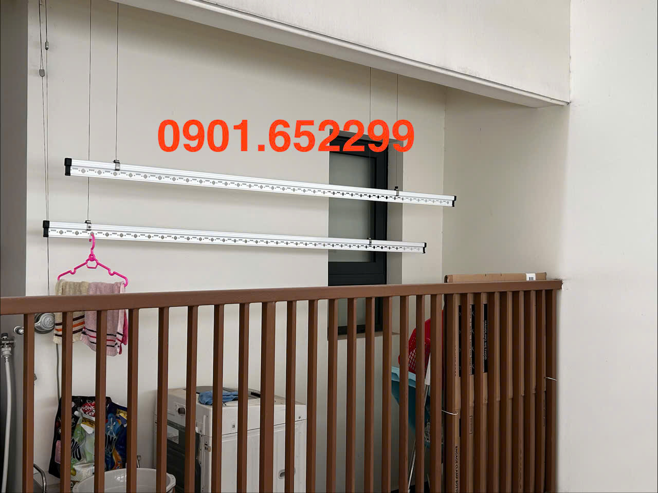 Lắp giàn phơi gắn trần tại Biên Hòa uy tín,bảo vệ dài hạn