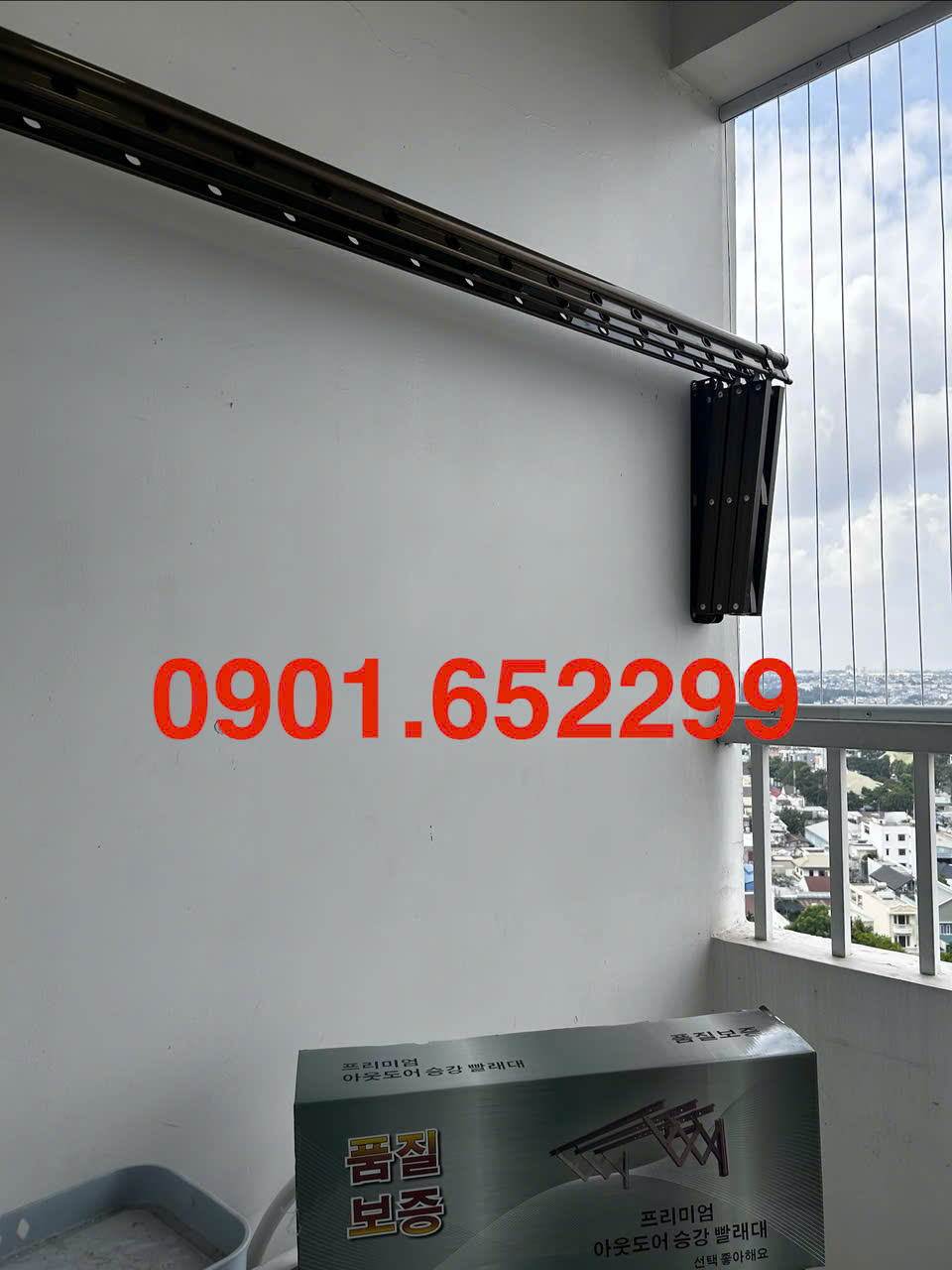 Lắp giàn phơi gắn tường tại Biên Hòa uy tín,bảo hành dài hạn