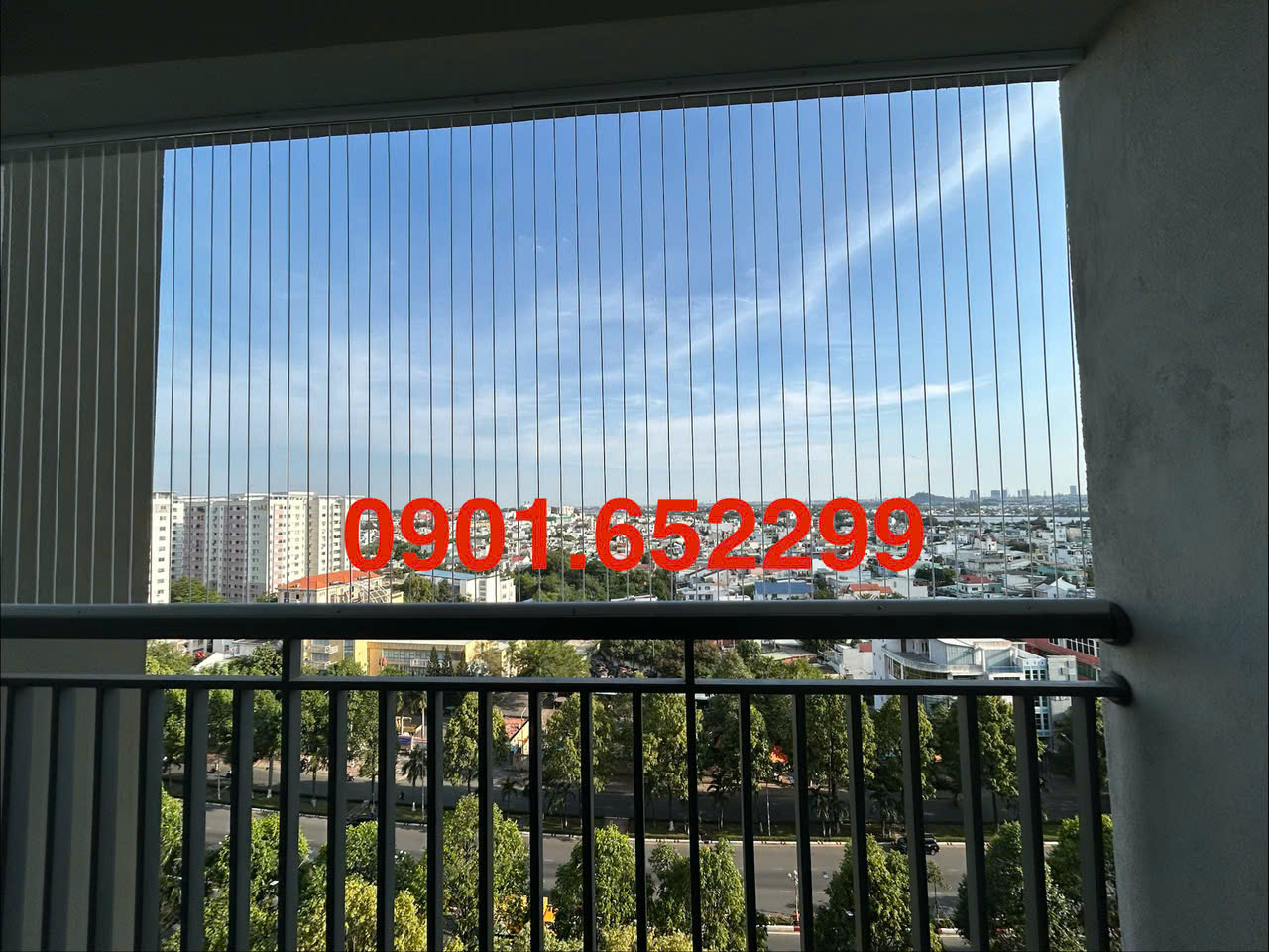 lắp lưới an toàn ban công tại biên hòa uy tín,bảo hành dài hạn