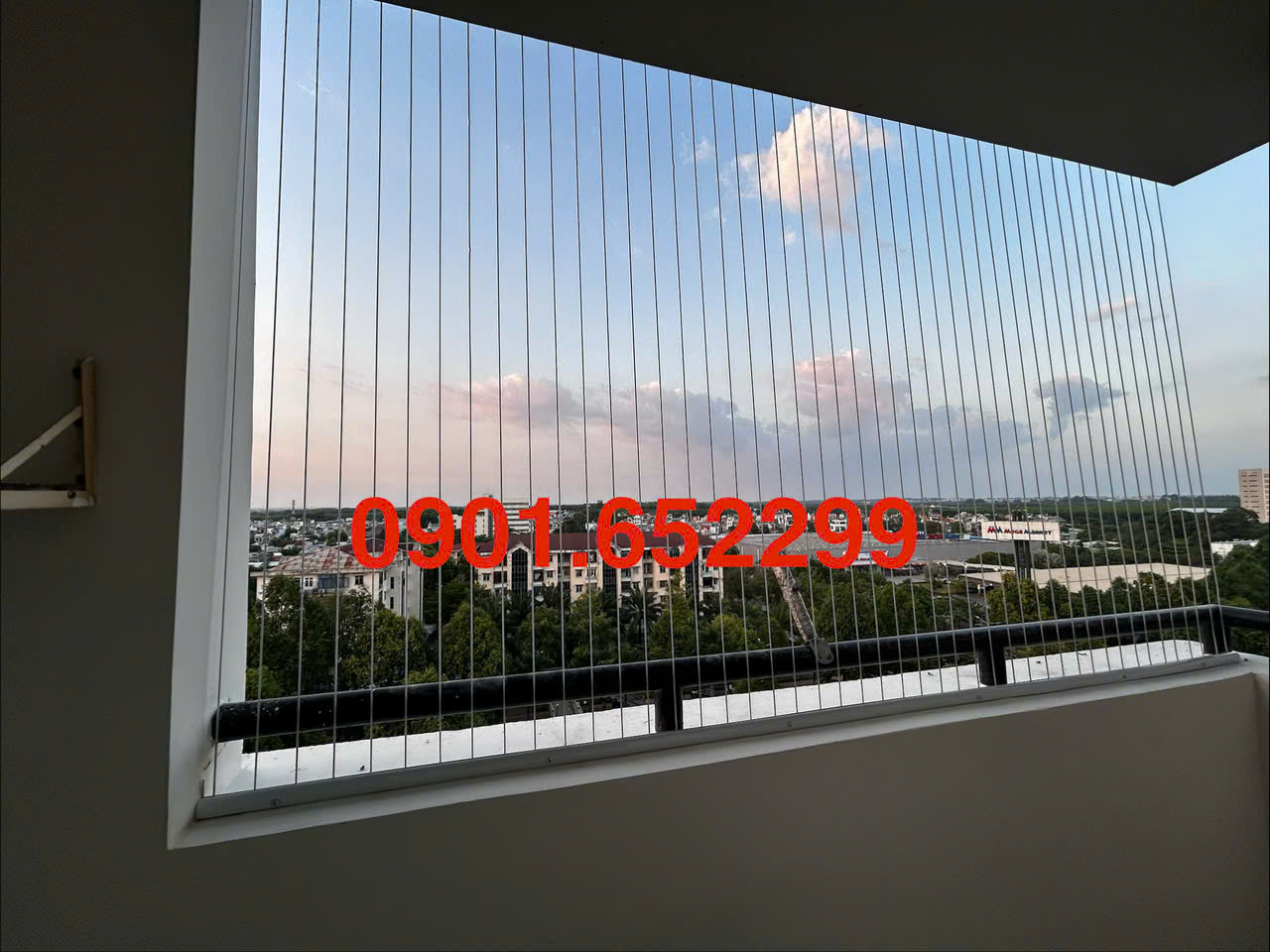 Lưới an toàn ban công Biên Hòa cao cấp , chịu lực tốt ,bền bỉ