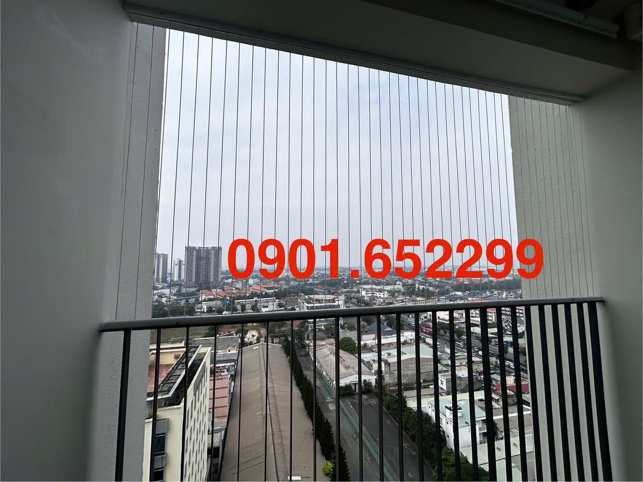 lưới an toàn ban công chung cư A6-A7