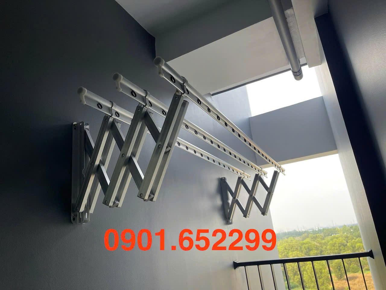 Mua giàn phơi gắn tường tại Đồng Nai chính hãng ,bền đẹp lâu dài