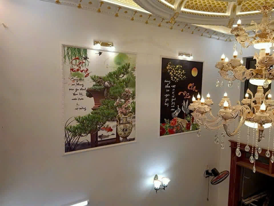 Nhận thi công tranh dán tường Biên Hòa theo yêu cầu tại nhà