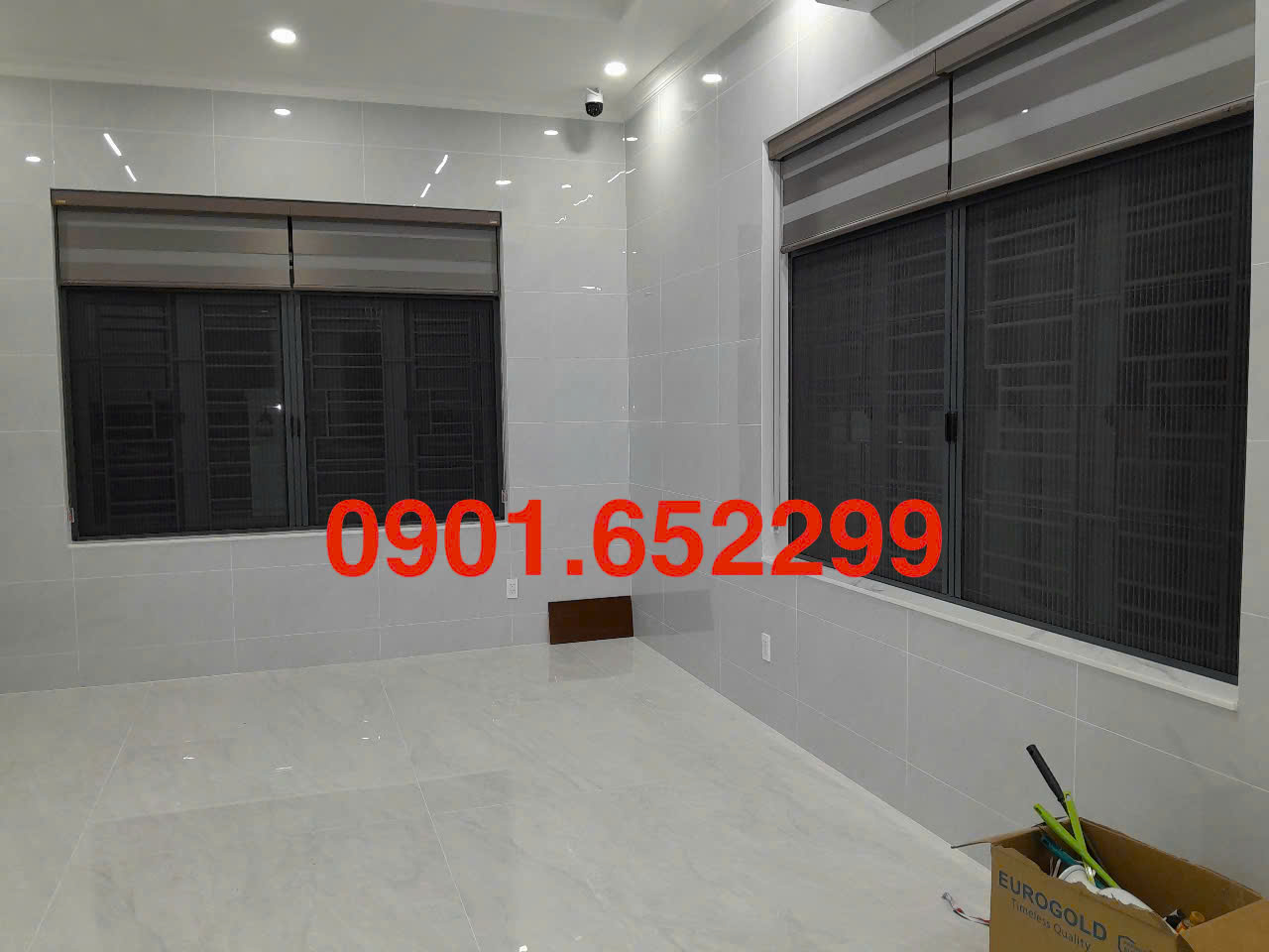 Thi công cửa lưới chống muỗi khu dân cư Bửu Long