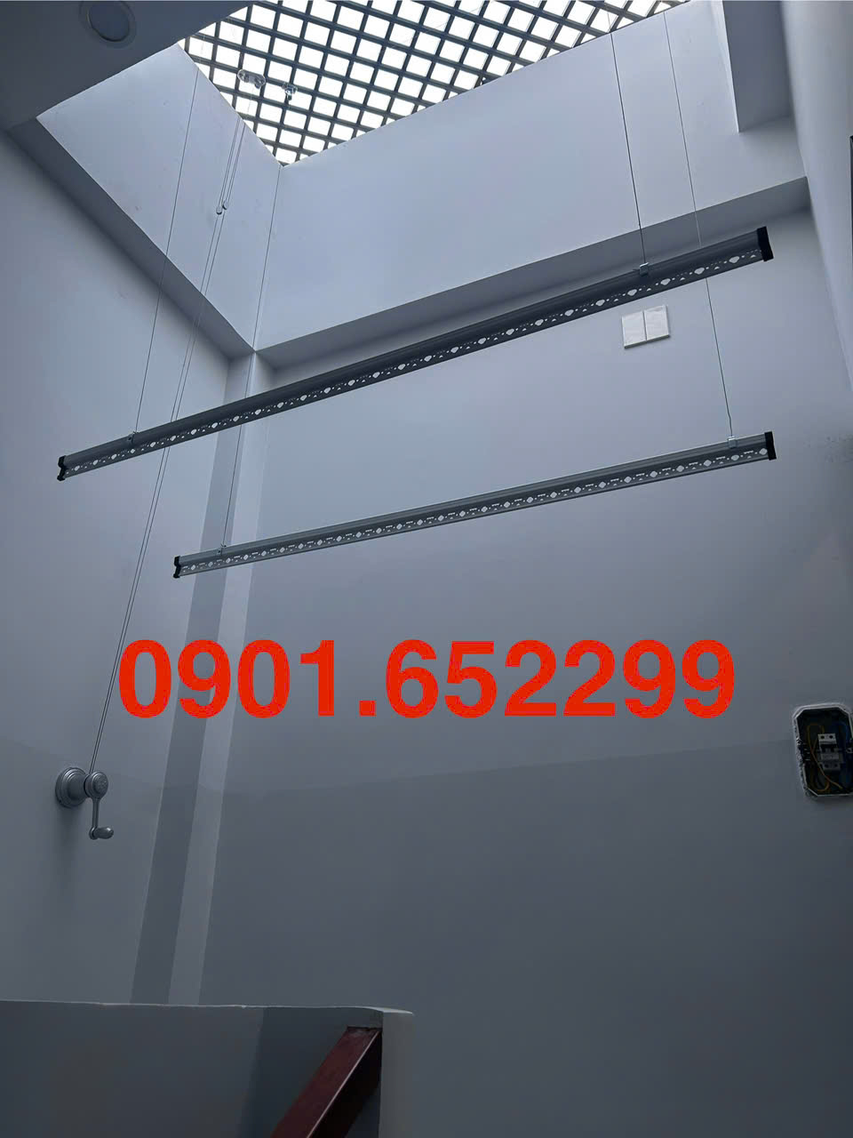 Thi công giàn phơi gắn trần tại phường Trảng Dài